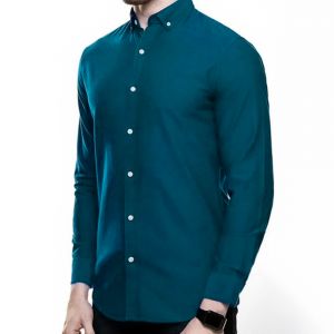 CHEMISE Bleu Pétrole