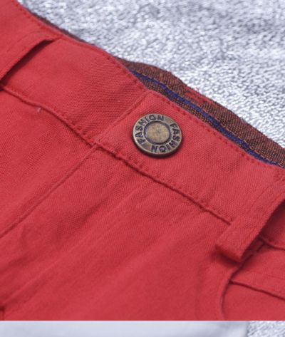 pantacourt la toile rouge 