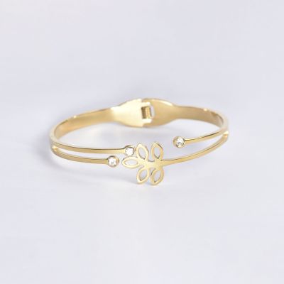 BRACELET FEUILLAGE ÉTOILÉ