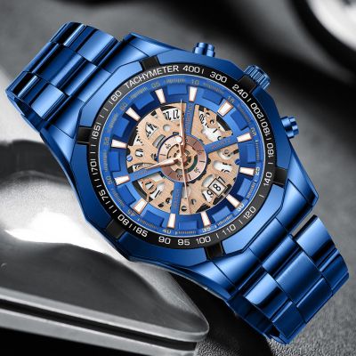 Montre Homme BINBOND SPORT BLEU