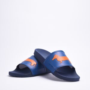 CIABATTA UOMO EVA - LOGO AVIO - ARANCIO