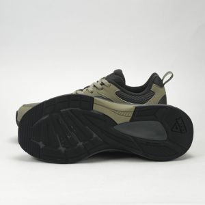 PEAK TRAINING RUNNING SHOES-ASPHALT GREEN/MAGNETIC GREY