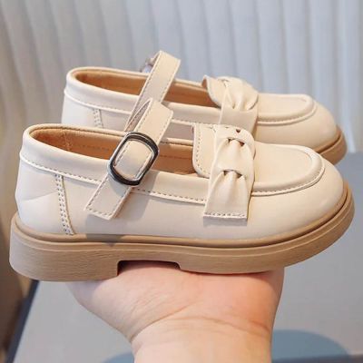 Chaussure Bande de nœuds Beige