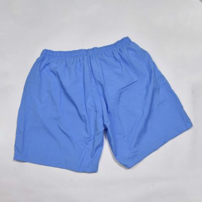 SHORT BLEU MOTIF SOLEIL