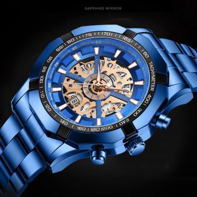 Montre Homme BINBOND SPORT BLEU