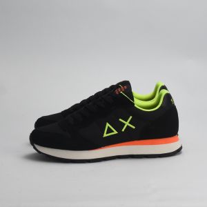 BASKET SUN68 TOM FLUO 11 NERO 