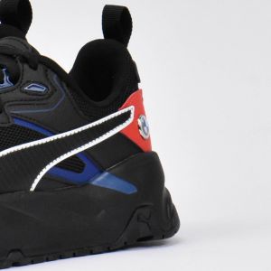 PUMA BMW MMS TRINITY  BLACK PRO-BLUE POP RED