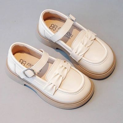 Chaussure Bande de nœuds Beige