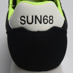 BASKET SUN68 JAKI FLUO 11 NERO