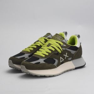 BASKET SUN68-JAKI-OUTDOOR-19-MILITAIRE