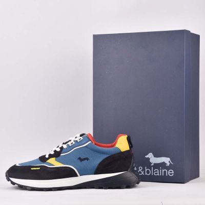 HARMONT AND BLAINE SCARPA UOMO CAMOSCIO   AVIO  