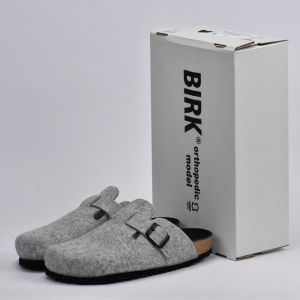 BIRKSBOT FEUTRE GRIS PLANTA NOIR