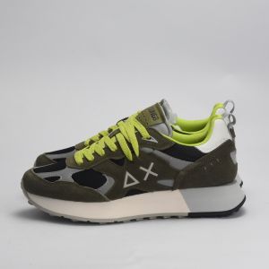 BASKET SUN68-JAKI-OUTDOOR-19-MILITAIRE