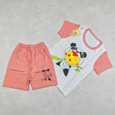 ENSEMBLE BLANC MOTIF MICKEY PANDA 