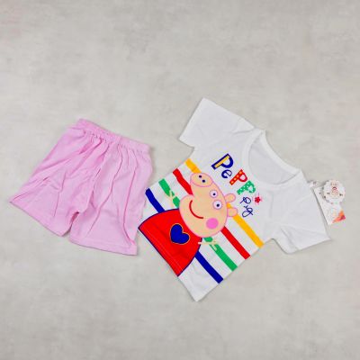 ENSEMBLE multicolore MOTIF PEPP PIG